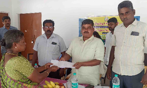 பருவாய் ஊராட்சி மன்ற அலுவலகத்தில் மக்கள் தொடர்பு முகாம்