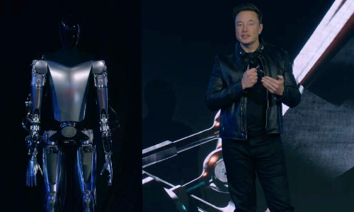 எலான் மஸ்க் நிறுவனம் சார்பில் மனித வடிவிலான நவீன ரோபோ அறிமுகம்