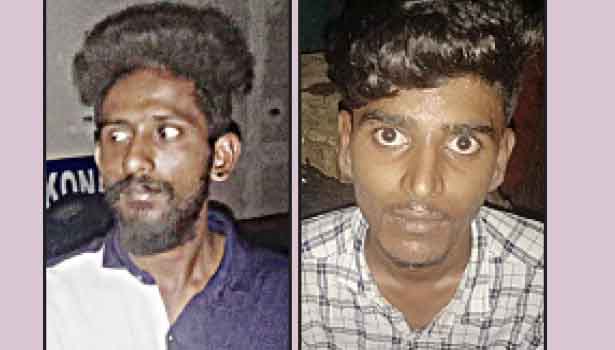 வாகன சோதனையில் சிக்கிய வழிப்பறி கொள்ளையர்கள் வாகன சோதனையில் சிக்கிய வழிப்பறி கொள்ளையர்கள்