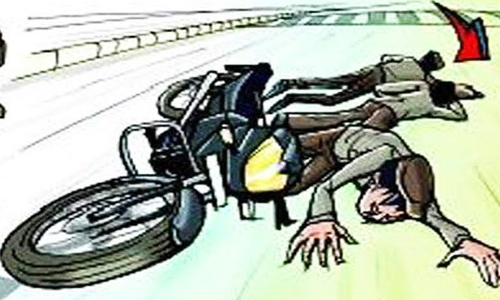 பைக் மோதி முதியவர் பலி