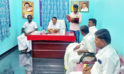 வாசுதேவநல்லூர் யூனியன் சிறப்பு கூட்டம்