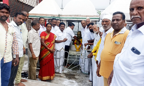 காவேரிப்பட்டணத்தில்  காங்கிரஸ் சார்பில்  காந்தி ஜெயந்தி விழா