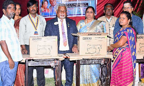 சாகுபுரம் அரிமா சங்கம் சார்பில் ரூ.40 லட்சம் செலவில்  திட்டப் பணிகள் நிறைவேற்றம்