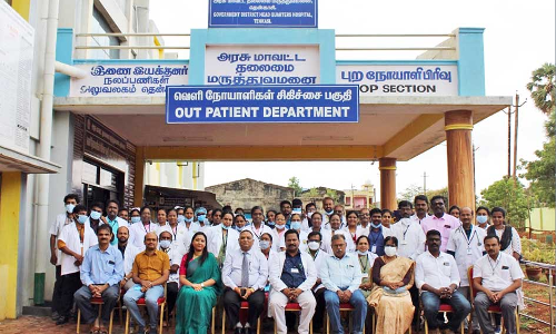 தென்காசி அரசு மாவட்ட தலைமை மருத்துவமனைக்கு தேசிய தரச்சான்று