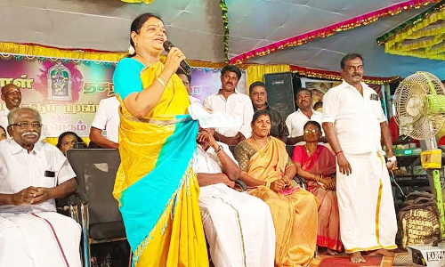 தூத்துக்குடியில் தசரா திருவிழா: எல்லோருக்கும் எல்லா நன்மைகளும் கிடைக்க வேண்டும்- அமைச்சர் கீதாஜீவன் பேச்சு