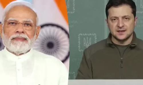 ரஷியாவின் போர் தாக்குதலுக்கு மத்தியில் உக்ரைன் அதிபருடன் மோடி போனில் பேச்சு