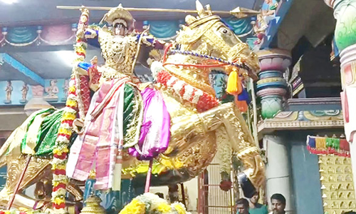 அண்ணன் பெருமாள் கோவிலில் பிரம்மோற்சவ விழா