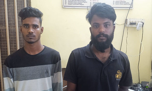 தியாகதுருகத்தில் கஞ்சா விற்ற 2 பேர் கைது