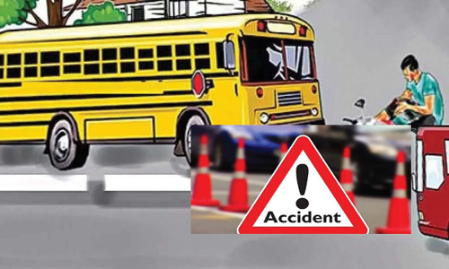 பஸ் மீது ஆட்டோ மோதி டிரைவர் பலி