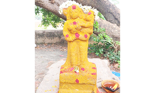 அம்மன் சிலை கண்டெடுப்பு