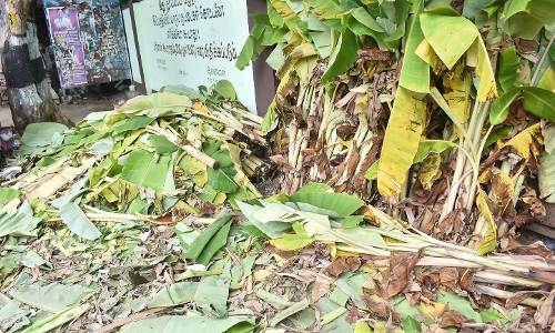 மாநகரில் குவிந்த குப்பை கழிவுகள் அகற்றும் பணி தீவிரம்