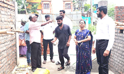 வளர்ச்சி திட்ட பணிகளை எம்.எல்.ஏ. ஆய்வு