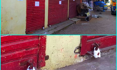 குன்னூர் மார்க்கெட்டில் வாடகை பாக்கி வைத்த 9 கடைகளுக்கு சீல்