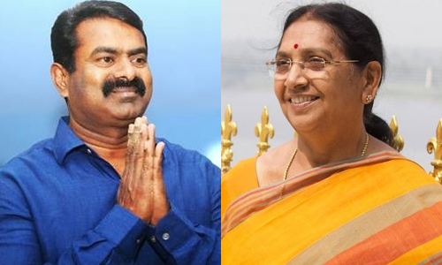 தி.மு.க.வில் இருந்து வெளியேறி விட்டதால் துணிவுடன் கருத்துக்களை கூறுங்கள்- சுப்புலட்சுமி ஜெகதீசனுக்கு சீமான் கடிதம்