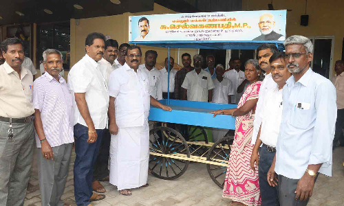 புதுவை மாநில வளர்ச்சியில் ஓராண்டு சாதனைகள்-செல்வகணபதி எம்.பி.