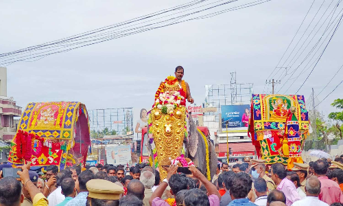 நவராத்திரி விழாவில் பங்கேற்க திருவனந்தபுரம் சென்ற சாமி சிலைகள் இன்று குமரி புறப்பட்டன
