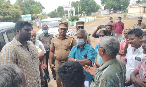 தனியார் தேங்காய் நார் தொழிற்சாலையில் மாசு கட்டுப்பாட்டு வாரிய அதிகாரிகள் ஆய்வு