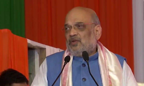 வடகிழக்கு பகுதிகளை வன்முறை, அராஜகத்தை நோக்கி தள்ளியது காங்கிரஸ் - அமித்ஷா தாக்கு