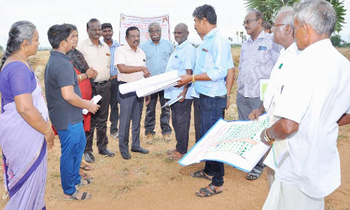 நெல்லையில் வேளாண் வளர்ச்சி திட்ட பகுதிகளை மண்டல அலுவலர் ஆய்வு