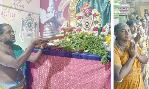 இன்று புரட்டாசி 3-வது சனிக்கிழமை; பெருமாள் கோவில்களில் தரிசனத்துக்காக குவிந்த பக்தர்கள்