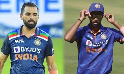 தென் ஆப்பிரிக்காவுக்கு எதிரான தொடர்: தீபக் சாஹருக்கு பதிலாக வாஷிங்டன் சுந்தர் சேர்ப்பு