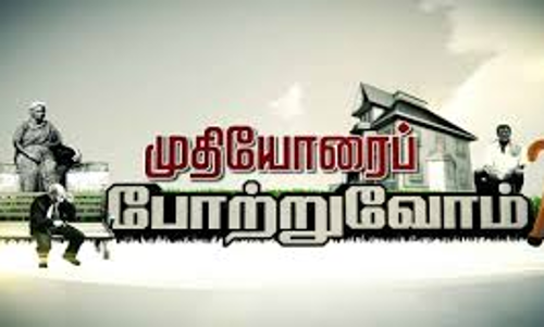 சர்வதேச முதியோர் தின விழா