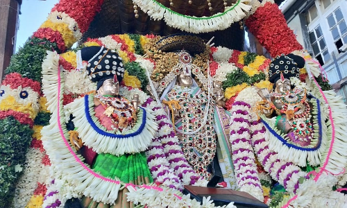 சீனிவாச பெருமாள் கோவிலில் திருக்கல்யாண நிகழ்ச்சி