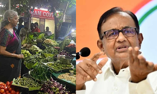 காய்கறி விலையை விசாரித்தால் மட்டும் விலைவாசி உயர்வுக்கு தீர்வு கிடைக்காது- ப.சிதம்பரம்