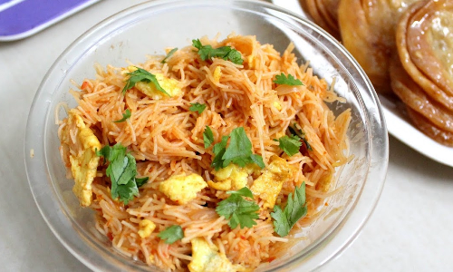 இன்று ருசியான சேமியா முட்டை பிரியாணி செய்யலாம் வாங்க...