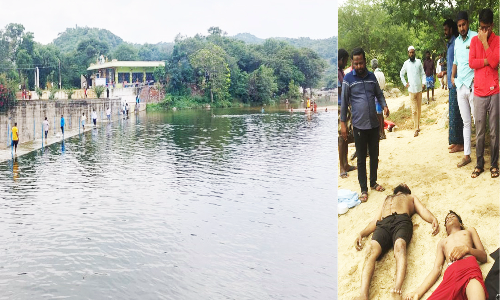 பாலாறு புல்லூர் தடுப்பணையில் மூழ்கி 2 பேர் பலியான பரிதாபம்