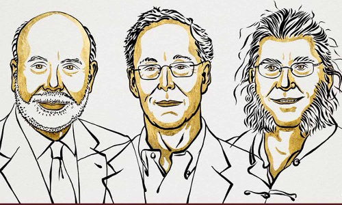 பொருளாதாரத்துக்கான நோபல் பரிசு மூன்று பேருக்கு பகிர்ந்தளிப்பு