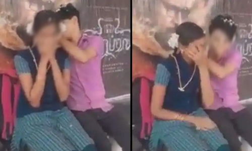 சிதம்பரம் பஸ் நிலையத்தில் பிளஸ்-2 மாணவிக்கு தாலி கட்டிய கல்லூரி மாணவர்