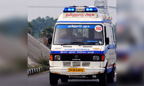 திண்டுக்கல் மாவட்டத்தில் 108 ஆம்புலன்ஸ் சேவை மூலம் 3.60 லட்சம் பேர் பயன்