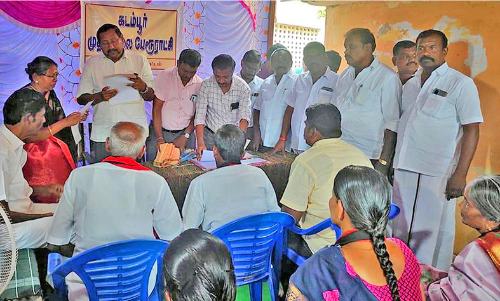 கடம்பூர் பேரூராட்சியில் தலைவர்-துணைத்தலைவர் பதவிக்கு நாளை மறைமுக தேர்தல்