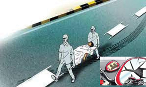 பைக் மோதி வாலிபர் சாவு