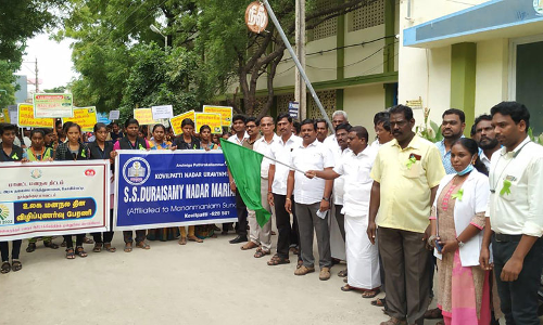 கோவில்பட்டியில் விழிப்புணர்வு பேரணி