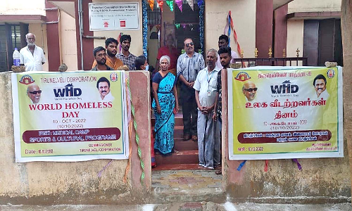 நெல்லை மாநகராட்சி சார்பில் ஆதரவற்றவர்களுக்கு மருத்துவ முகாம்