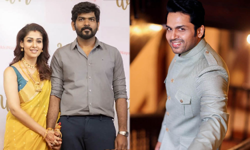 சர்ச்சைகளுக்கு மத்தியில் நடிகர் கார்த்தி அனுப்பிய வாழ்த்து.. நெகிழ்ந்து போன விக்னேஷ் சிவன்..