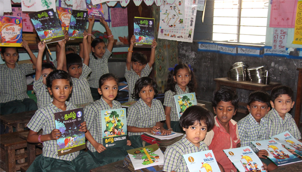 அரசு பள்ளி குழந்தைகளுக்கு 2-ம் கால பருவ புத்தகங்கள்