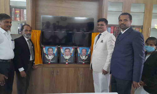 பல்லடம் ஒருங்கிணைந்த நீதிமன்ற வளாகத்தில் நூலகம் திறப்பு