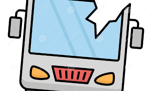 கடலூர் அருகே தனியார் பஸ் கண்ணாடி மீது கல்வீச்சு தாக்குதல்   பயணிகள் அலறல்