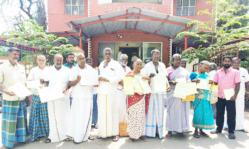 ரூ.50 லட்சம் மோசடி செய்தவர் மீது நடவடிக்கை எடுக்க வேண்டும்