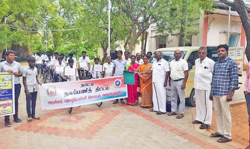 அம்பை நகராட்சியில் தூய்மை விழிப்புணர்வு பிரசார பேரணி