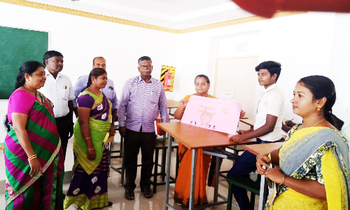 வாக்காளர் விழிப்புணர்வு ஏற்படுத்த மாணவர்களுக்கு ஓவியப்போட்டி