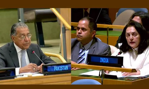 உக்ரைன் போர் சூழலுடன் ஒப்பிட்டு பேச்சு- பாகிஸ்தானுக்கு இந்தியா கண்டனம்