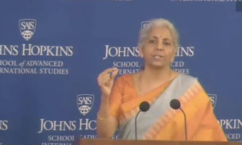 5ஜி தொழில்நுட்பத்தை மற்ற நாடுகளுடன் பகிர்ந்து கொள்ள இந்தியா தயார் - நிதி மந்திரி நிர்மலா சீதாராமன்