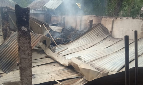 புவனகிரி அருகே மாட்டு கொட்டகையில் தீ- 8 மாடுகள் உயிரிழப்பு