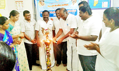 கொடைரோட்டில் புதிய துணை சுகாதார நிலைய கட்டிடம் திறப்பு