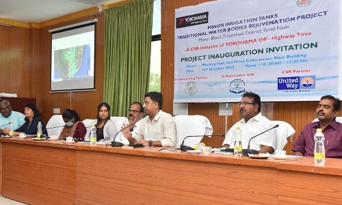 மானூர் பகுதியில் 20 கிராமங்களில் நிலத்தடி நீர்மட்டத்தை உயர்த்த நடவடிக்கை- கலெக்டர் பேட்டி