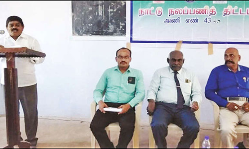 திருச்செந்தூர் ஆதித்தனார் கல்லூரியில் நாட்டு நலப்பணித்திட்ட மாணவர்களுக்கு வழிகாட்டு பயிலரங்கம்